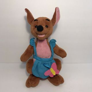Vintage 1997 Disney’s Winnie The Pooh Peek - A - Roo Kanga 11” Plush Toy Mattel