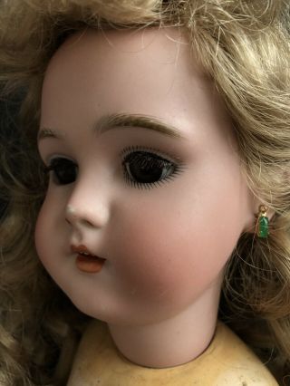 Rare Antique German 23” Simon Halbig “Baby Blanche” Bisque Head Doll 3