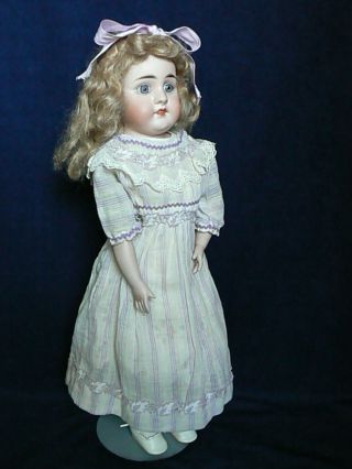Antique 17 " Early Kestner Open/closed Mouth Doll Marked 7 1/2