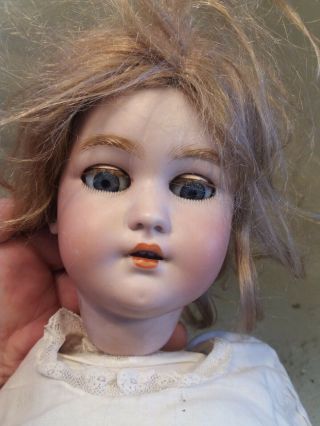 Antique Bisque Headed Doll,  S & C Germany,  Frans Schmidt A/f