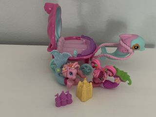 My Little Pony Ponyville Mermaid Dolphin Carriage