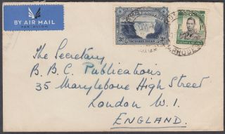 Southern Rhodesia 1d,  3d Mixed Franking To London,  England