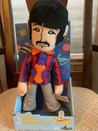Beatles Yellow Submarine Ringo Starr Plush Doll By Factory Entertainment