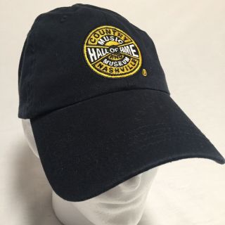 Country Music Hall of Fame RARE Navy Adjustable Duck Canvas Hat Cap 2