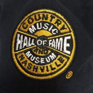 Country Music Hall of Fame RARE Navy Adjustable Duck Canvas Hat Cap 3