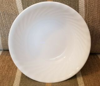 Corelle Enhancements White Swirl - Large Vegetable Serving Bowls 8 ½”