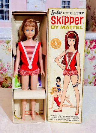 Vintage Redhead Skipper Barbie 