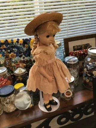 Vintage Madame Alexander POLLY PIGTAILS Doll 14 