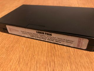 Linkin Park Warner Brothers 7 Track Rare Promo Vhs Video Advance Hybrid Theory