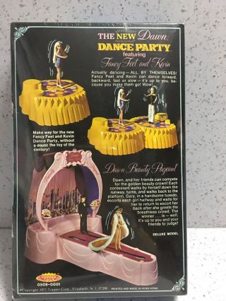 Dawn DANCE PARTY Featuring FANCY FEET Doll Vintage NRFB MIB MIP MOC 6