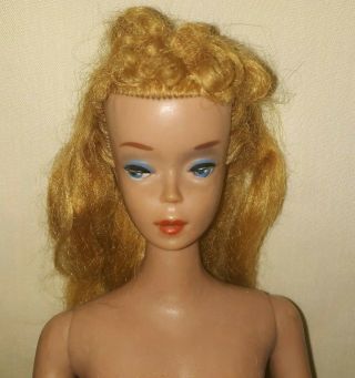 Vintage Early Blonde Ponytail Pony Tail Barbie Doll Tlc $124.  99