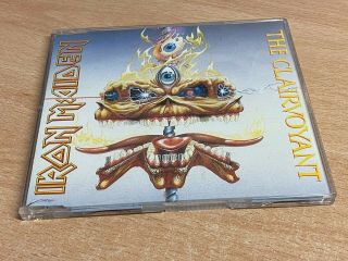 Iron Maiden The Clairvoyant 1988 3 Track Cd Single Cdem 79