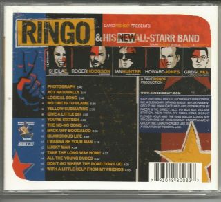 Beatles - Ringo Starr & His All Starr Band Signed By Mark Rivera - Near 2