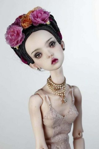 1/4 Bjd Sd Doll Popovy Sisters Doll Little Owl Face Up,  Body Paint,  Eyes