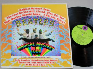 Beatles - Lp - Record - Magical Mystery Tour Stereo Green Label - 1067 - Axsb