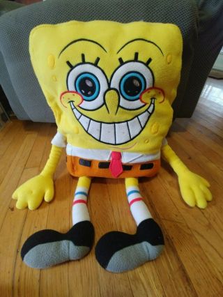 Sponge Bob Large Plush Pillow/toy 26 X 13