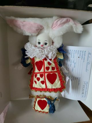 Madame Alexander Alice In Wonderland White Rabbit Doll - 48130