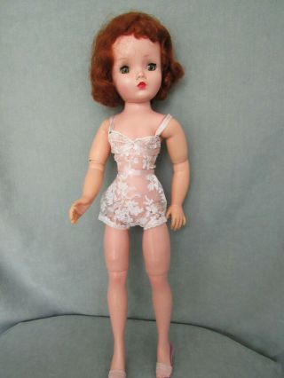 Cissy Doll To Dress With Red Hair In Lace Teddy