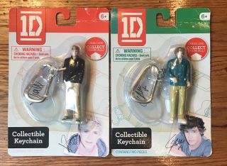 Niall And Liam One Direction 1d Figures Keychains Key Chains 3.  5 " With Bases