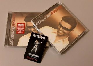 George Michael 25 Live Pass With The Usa & Uk Must Have Cd Releases Whamtastic