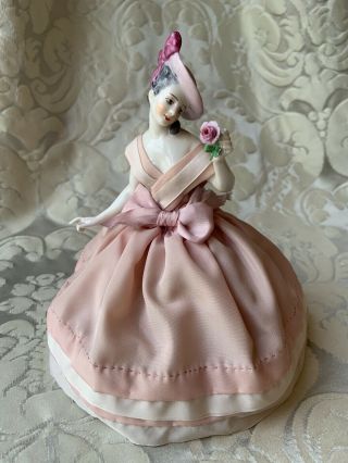 Half - Doll/demi - Figurine/teepuppe/ Pincushion Doll/buste/ Dressel & Kister