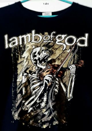 Lamb Of God 2012 North American Tour T - Shirt Xl Never Worn