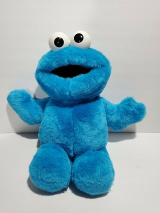 Tickle Me Cookie Monster 1997 Tyco Talking Plush Sesame Street Vtg