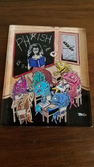 Phish Jim Pollock School Of Fish Official Dry Goods Lucite Acrylic Magnet