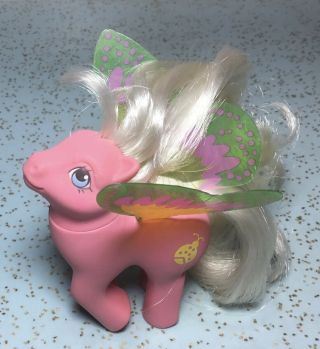 1988 Mlp My Little Pony Summer Wing Pony Lady Flutter No Accessories