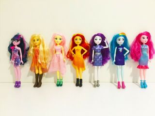 Rare My Little Pony 12 " Equestria Dolls With Hair