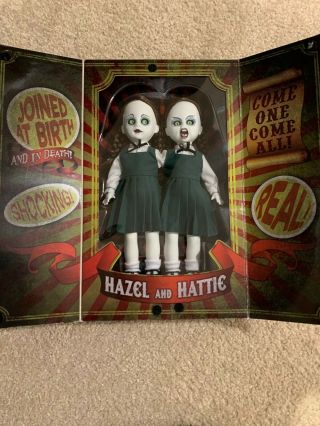 Mezco Living Dead Dolls Hazel And Hattie Resurrection