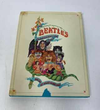 Vintage The Beatles Illustrated Lyrics Book First Edition 1969