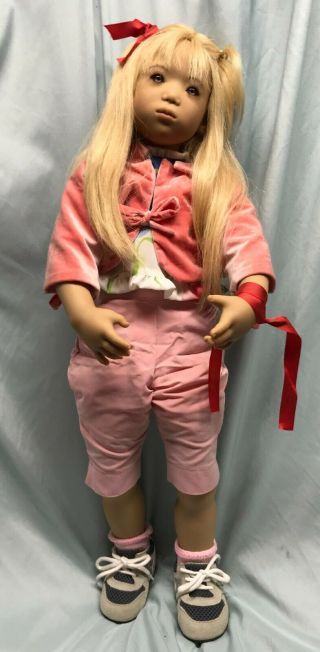 Annette Himstedt doll Runi I Iceland girl from 1998 - blonde - 50 off 2