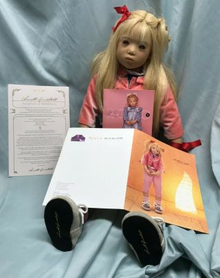 Annette Himstedt doll Runi I Iceland girl from 1998 - blonde - 50 off 5