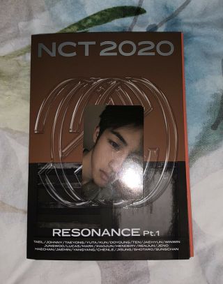 Nct 2020 Resonance Pt.  1 Official Photocard,  Album Future Version Winwin