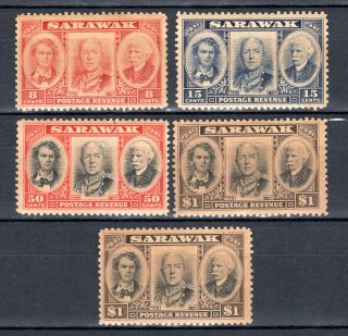 Malaya Straits Settlements 1946 Sarawak Centenary Complete Set Of Mnh Stamps