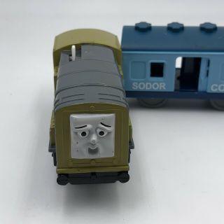 Thomas the Train & Friends DODGE & PASSENGER ICE CAR Trackmaster Motorized 2
