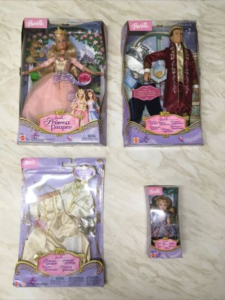 Barbie The Princess And The Pauper Dolls Bundle