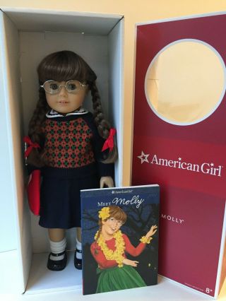 American Girl Doll Molly W Book Box Historical Retired - Complete