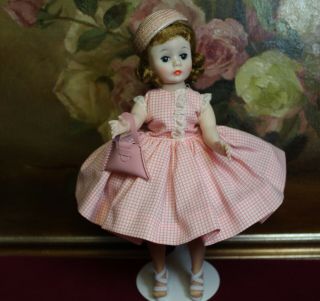 FABULOUS MADAME ALEXANDER 1950 ' s Strawberry Blonde Cissette Doll Tagged Outfit 2