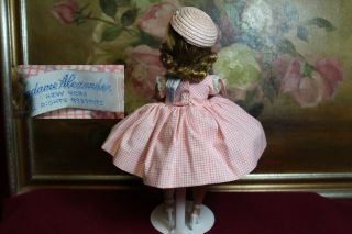 FABULOUS MADAME ALEXANDER 1950 ' s Strawberry Blonde Cissette Doll Tagged Outfit 3