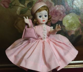 FABULOUS MADAME ALEXANDER 1950 ' s Strawberry Blonde Cissette Doll Tagged Outfit 4