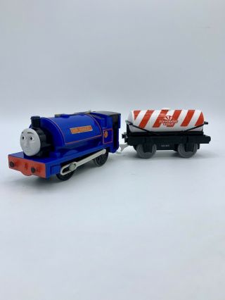 Thomas & Friends Trackmaster Motorized Sir Handel With Peppermint Syrup Tanker