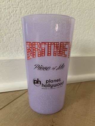 Britney Spears - Piece Of Me Planet Hollywood Las Vegas - Limited Souvenir Cup