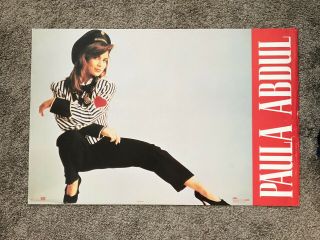 Vintage Paula Abdul Poster