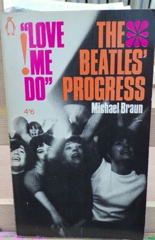 The Beatles.  Love Me Do.  The Beatles Progress,  Softback Book Uk 1964.