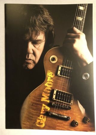 Gary Moore Close As You Get 2006 Tour Programme Exc