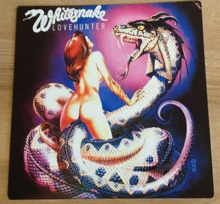 Whitesnake - Lovehunter - 12x12 Inch Metal Sign