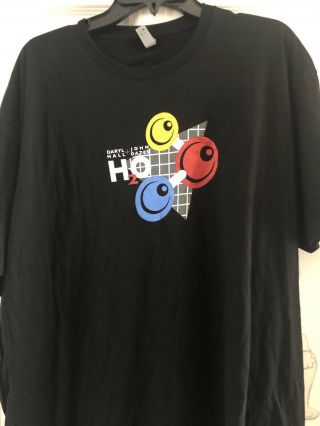 Vintage Daryl Hall & John Oates 1983 2 Hot Tour Shirt Xxl