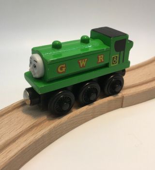 Thomas Wooden Railway Duck Britt Allcroft 2000 Train Set Vintage Gwr Engine Toy